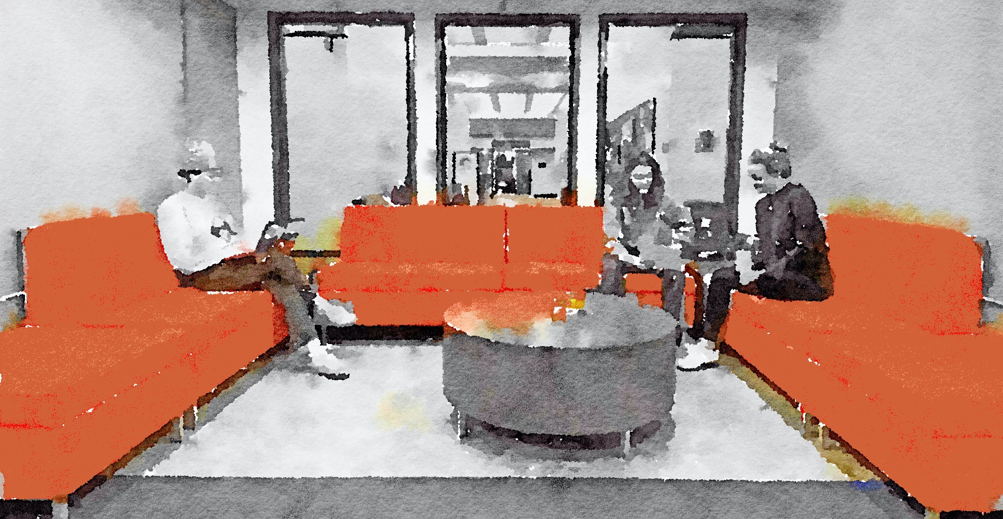 The Orange Couch